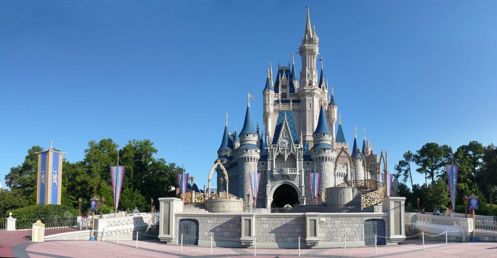 Cinderella Castle no Magic Kingdom em Orlando