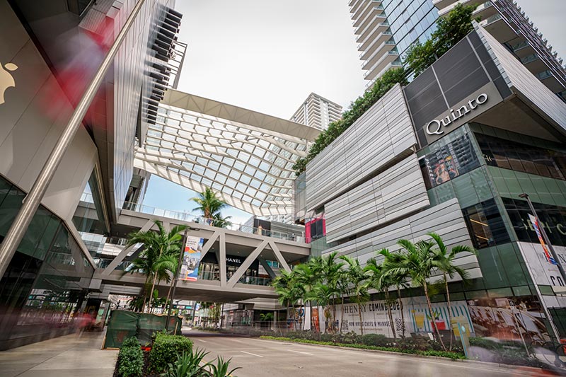 Lojas no Brickell City Centre em Miami